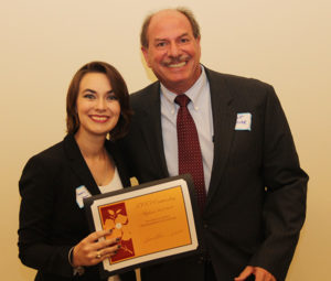 Scott Kovar, right, with Tammy Starr.